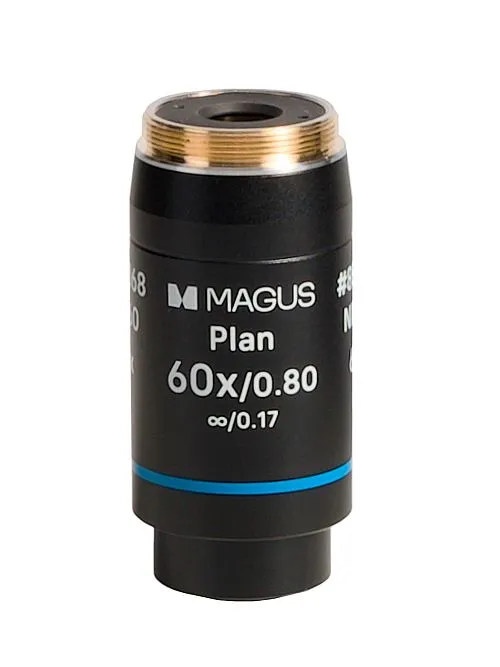 fényképe MAGUS 60PL60 60х/0,80 ∞/ 0,17 H 60 mm objektív,  1