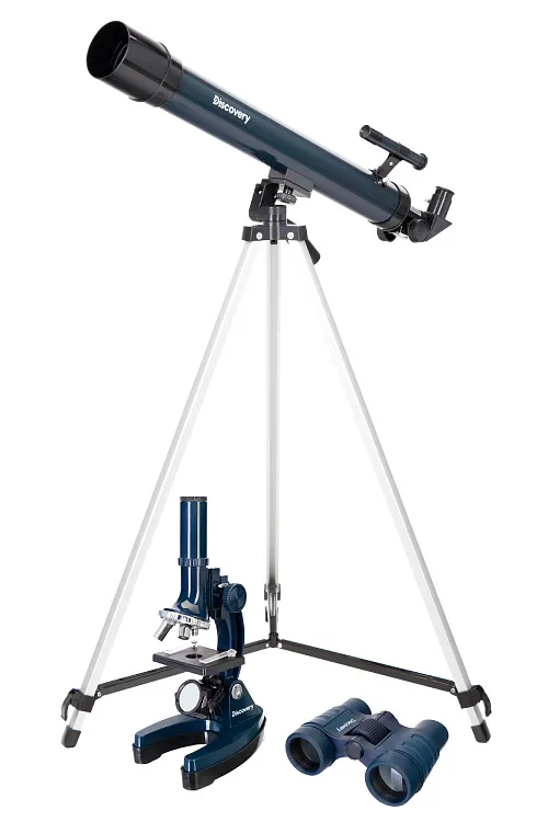 képe Levenhuk Discovery Scope 3 készlet és könyv