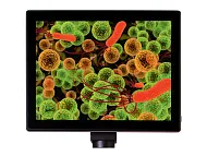 fényképe Levenhuk MED 5M digitális mikroszkóp-kamera 9,4" LCD-kijelzővel