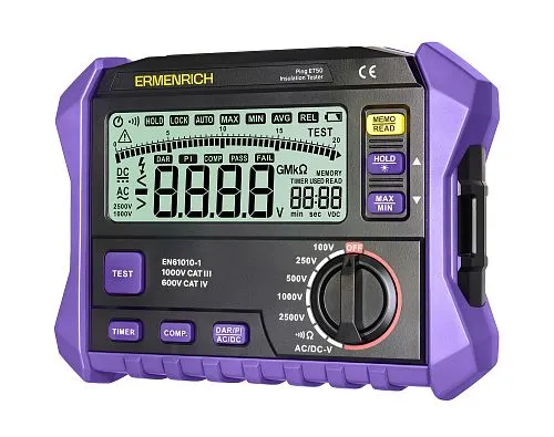 fotója Ermenrich Ping ET50 szigetelésvizsgáló,  1