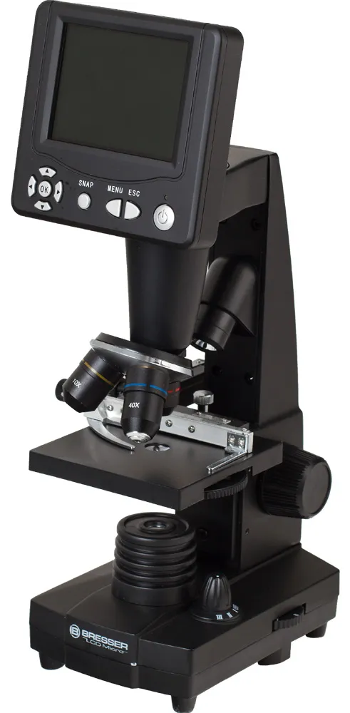 fényképe Bresser LCD 50x-2000x mikroszkóp