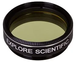 képe Explore Scientific világos sárga N8 1,25"-ös szűrő