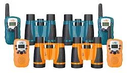 fotója Levenhuk LabZZ WTT10 walkie-talkie és kétszemes távcső készlet