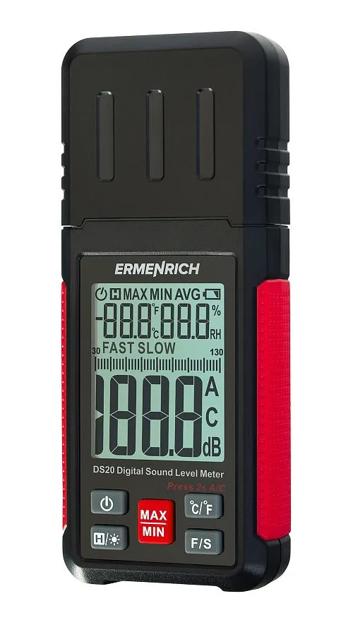 fotója Ermenrich Seek DS20 digitális hangszintmérő
