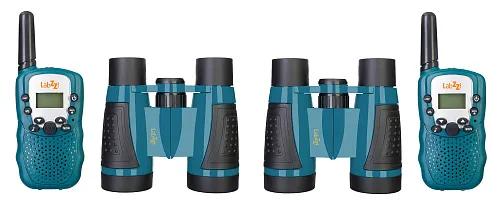 fotója Levenhuk LabZZ WTT10 walkie-talkie és kétszemes távcső készlet