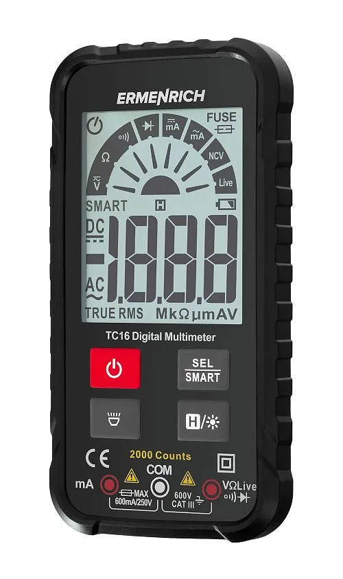 fényképe Ermenrich Zing TC16 digitális multiméter