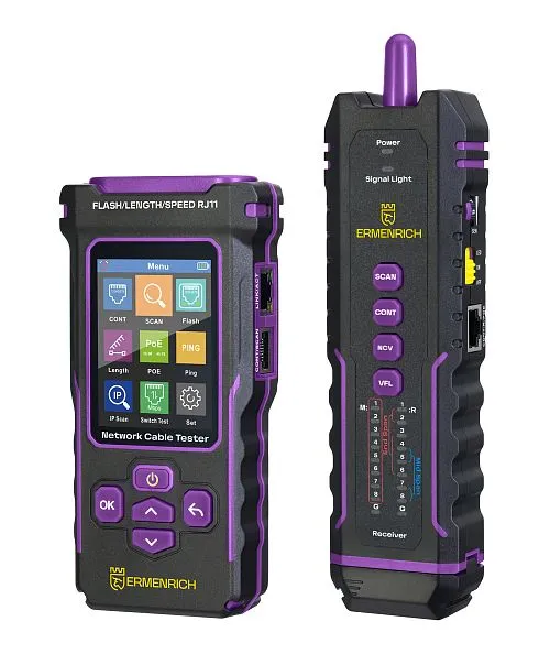 fényképe Ermenrich NetGeeks NP50 multifunkcionális kábeltesztelő,  1