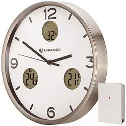 képe Bresser MyTime Bresser Optus MyTime Bresser MyTime io NX 30 cm, fehér
