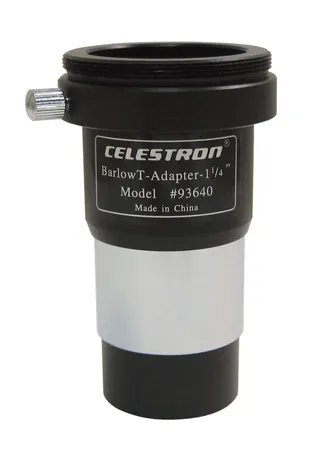 6463664 Celestron T-adapter Barlow, univerzális, 2x nagyítás,  1