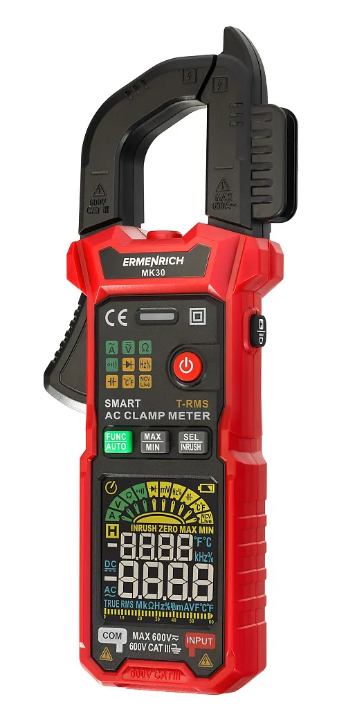 képe Ermenrich Ping MK30 digitális lakatfogó