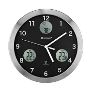 képe Bresser MyTime io falióra 30 cm, fekete