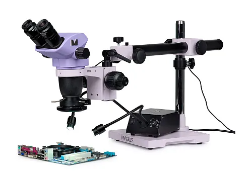 fotója MAGUS Stereo 8BR sztereomikroszkóp elektronikai javításokhoz,  1