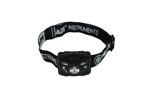 fotója Meade piros-fehér LED fejlámpa,  1