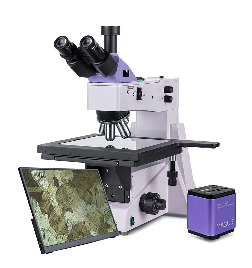 képe MAGUS Metal D650 LCD metallográfiai digitális mikroszkóp