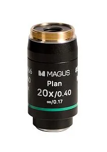 képe MAGUS 20PL60 20х/0,40 ∞/ 0,17 H 60 mm objektív