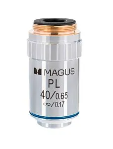 képe MAGUS MP40 40x/0,65 ∞/0,17 végtelen sík objektív
