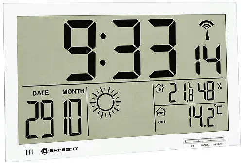 fotója Bresser MyTime Jumbo LCD falióra,  1