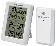6463664 Bresser MyClimate hő / higrométeróra, fehér