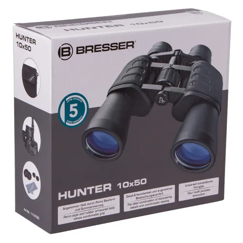 6463664 Bresser Hunter 10x50 kétszemes távcső,  8