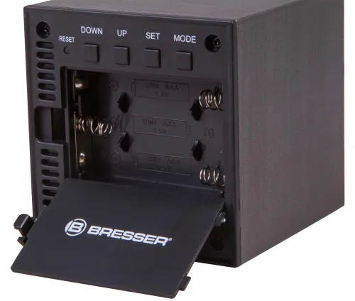 fotója Bresser MyTime WAC asztali ébresztőóra, fekete,  7