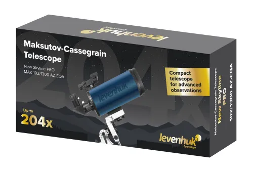 fényképe Levenhuk New Skyline PRO MAK 102/1300 AZ-EQA teleszkóp,  2