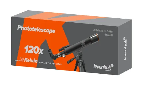 képe Levenhuk Kelvin Nova BASE 60/500 fotóteleszkóp ,  7