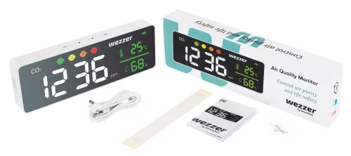 fényképe Levenhuk Wezzer Air MC50 levegőminőség-érzékelő,  2