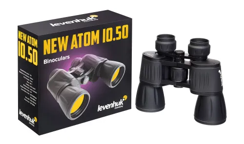 fényképe Levenhuk New Atom 10x50 kétszemes távcső,  5