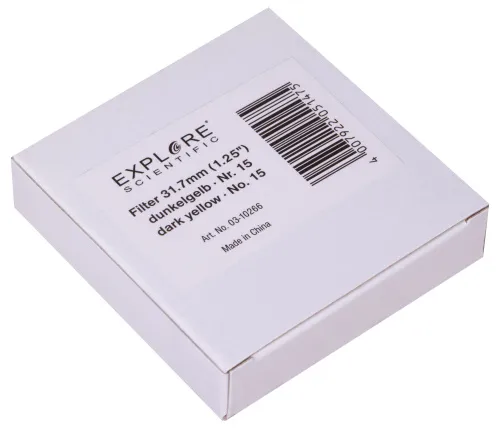fotója Explore Scientific sötét sárga N15 1,25"-os szűrő,  6