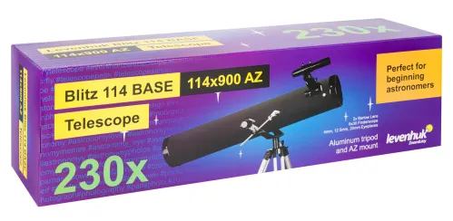 fotója Levenhuk Blitz 114 BASE teleszkóp,  12