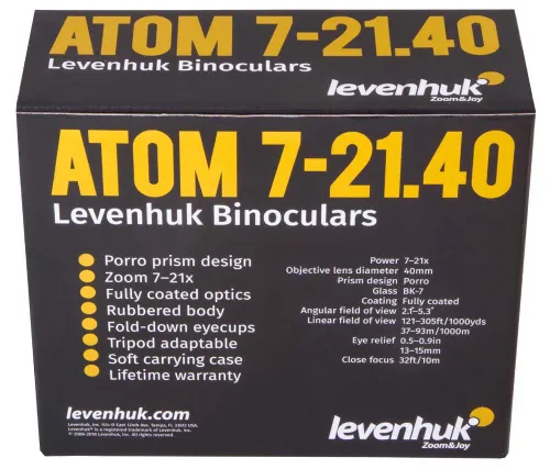 fotója Levenhuk Atom 7–21x40 kétszemes távcső,  12