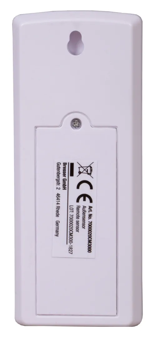 fényképe Bresser 3 csatornás kültéri hő- és páratartalom-mérő TemeoTrend WFS/WFW időjárás állomásokhoz,  3