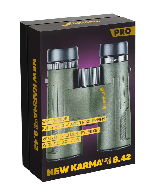 fényképe Levenhuk New Karma PRO ED 8x42 kétszemes távcső,  13