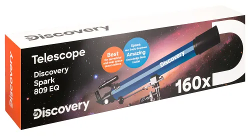 fotója Levenhuk Discovery Spark 809 EQ teleszkóp könyvvel,  15