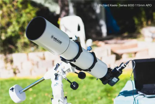 képe Meade 6000 sorozatú 115 mm-es ED háromszoros APO refraktor OTA,  10