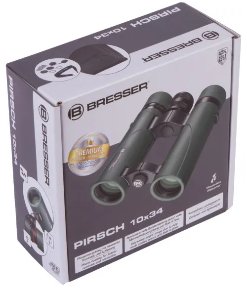 képe Bresser Pirsch 10x34 kétszemes távcső,  11