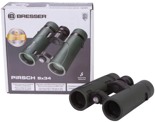 6463664 Bresser Pirsch 8x34 kétszemes távcső,  10