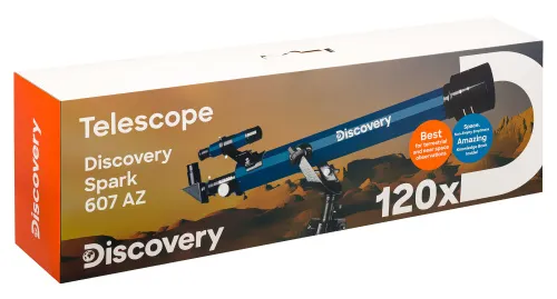 fényképe Levenhuk Discovery Spark 607 AZ teleszkóp könyvvel,  15