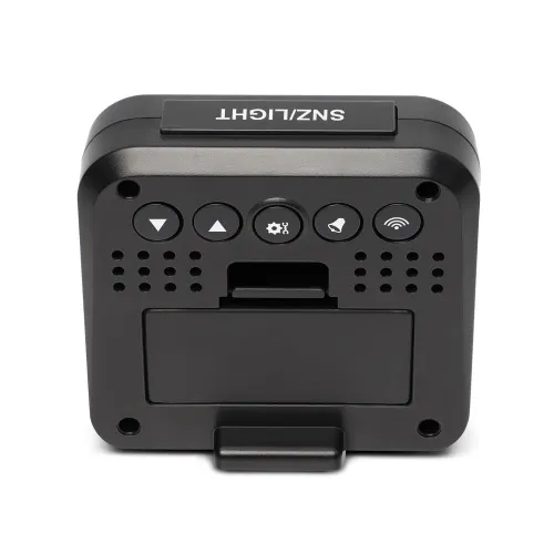 6463664 Explore Scientific RC ébresztőóra, fekete,  4