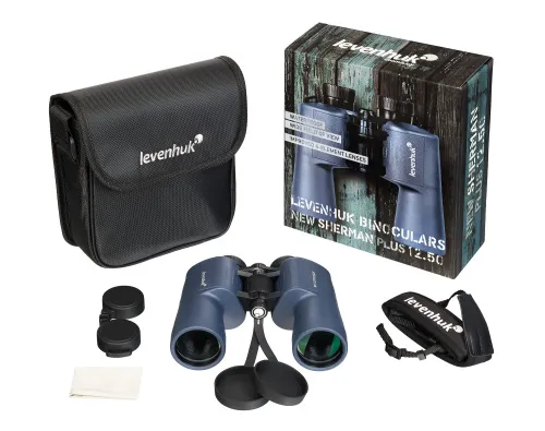 képe Levenhuk New Sherman PLUS 12x50 kétszemes távcső,  4