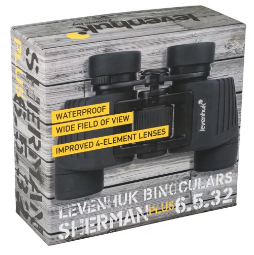 képe Levenhuk Sherman PLUS 6,5x32 kétszemes távcső,  8