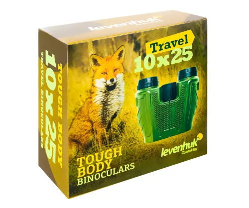 fényképe Levenhuk Travel 10x25 kétszemes távcső,  12