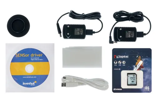 6463664 Levenhuk D80L LCD digitális mikroszkóp,  3