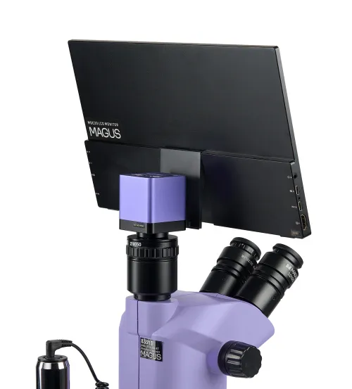 fotója MAGUS Stereo D8T LCD BASE digitális sztereomikroszkóp,  10