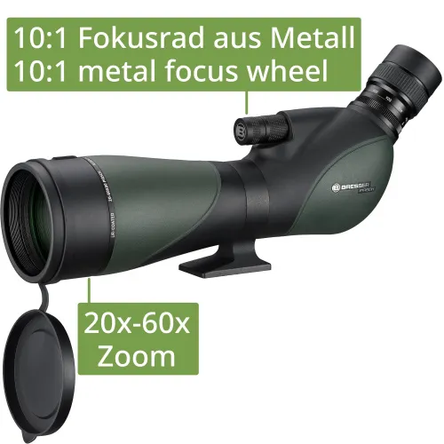 6463664 Bresser Pirsch 20–60x80 45° figyelőtávcső,  3