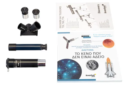 képe Levenhuk Discovery Sky T50 teleszkóp könyvvel,  3