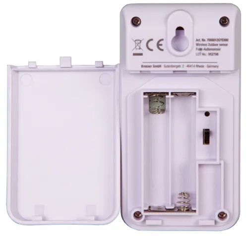 6463664 Bresser MyClimate hő / higrométeróra, fehér,  13