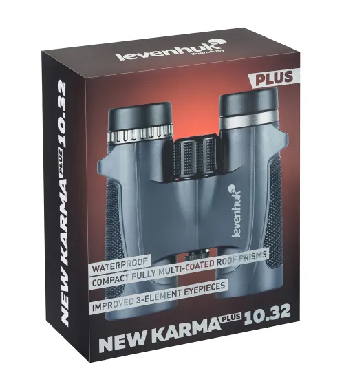 képe Levenhuk New Karma PLUS 10x32 kétszemes távcső,  13
