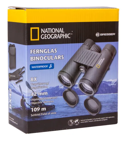 fotója Bresser National Geographic 8x42 WP kétszemes távcső,  8