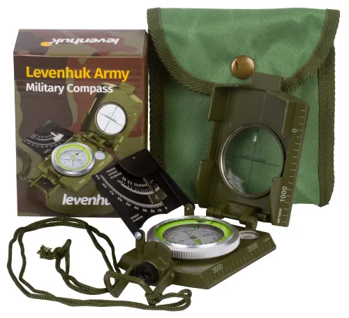6463664 Levenhuk Army AC20 iránytű,  2
